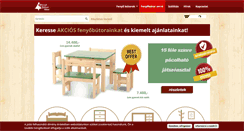 Desktop Screenshot of fenyobutorhaz.hu